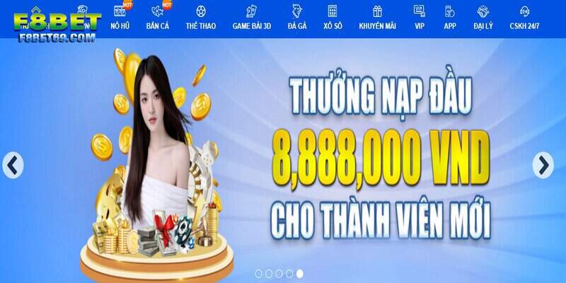 Các khuyến mãi hấp dẫn tại casino F8BET uy tín